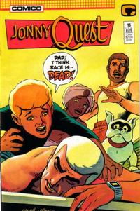 Cover for Jonny Quest (Comico, 1986 series) #15 [Direct]