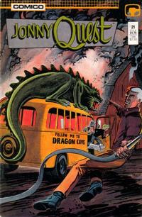 Cover Thumbnail for Jonny Quest (Comico, 1986 series) #21