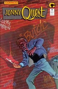 Cover for Jonny Quest (Comico, 1986 series) #25