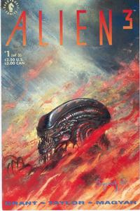 Cover for Alien 3 [Alien³] (Dark Horse, 1992 series) #1