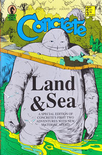 Cover Thumbnail for Concrete (Dark Horse, 1989 series) #1 - Land and Sea