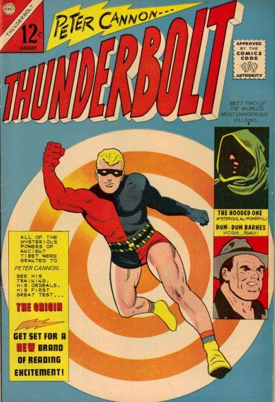 Cover for Thunderbolt (Charlton, 1966 series) #1