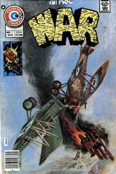 Cover for War (Charlton, 1975 series) #3
