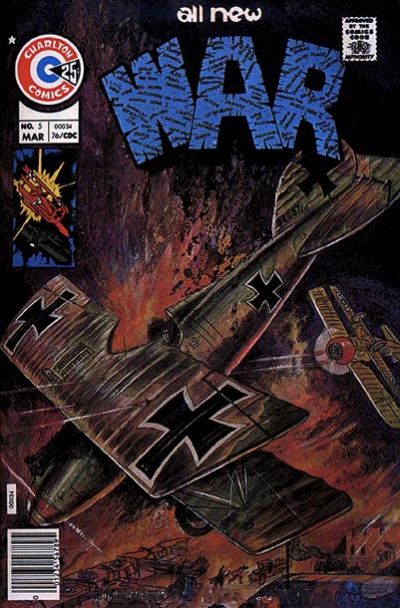 Cover for War (Charlton, 1975 series) #5