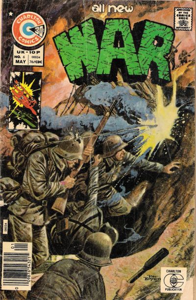 Cover for War (Charlton, 1975 series) #6