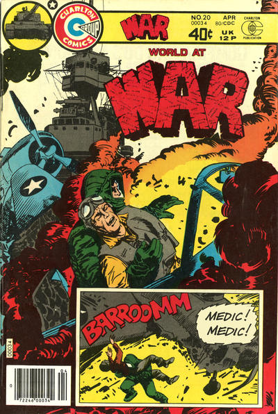 Cover for War (Charlton, 1975 series) #20
