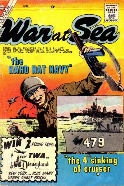 Cover for War at Sea (Charlton, 1957 series) #35