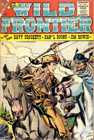Cover for Wild Frontier (Charlton, 1955 series) #4