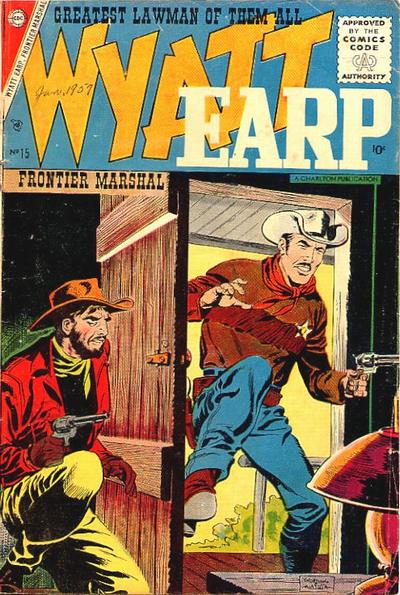 Cover for Wyatt Earp, Frontier Marshal (Charlton, 1956 series) #15