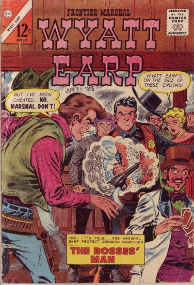Cover for Wyatt Earp, Frontier Marshal (Charlton, 1956 series) #59