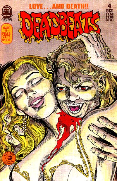 Cover for Deadbeats (Claypool Comics, 1993 series) #4