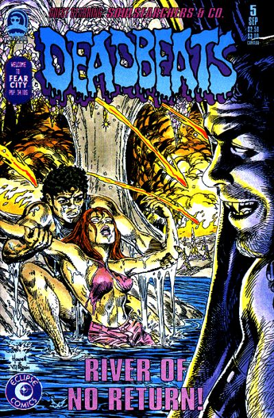 Cover for Deadbeats (Claypool Comics, 1993 series) #5