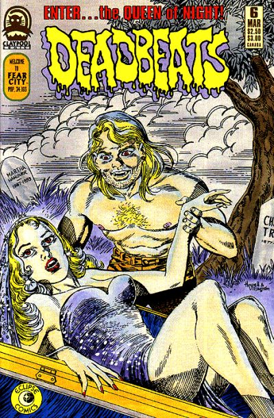 Cover for Deadbeats (Claypool Comics, 1993 series) #6