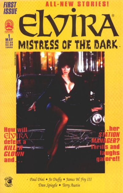 Cover for Elvira, Mistress of the Dark (Claypool Comics, 1993 series) #1