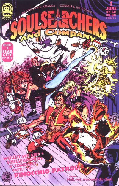 Cover for Soulsearchers and Company (Claypool Comics, 1993 series) #1