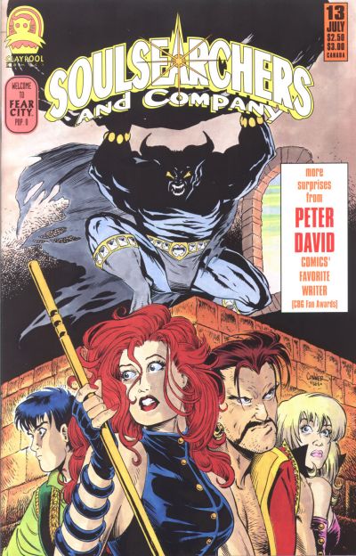 Cover for Soulsearchers and Company (Claypool Comics, 1993 series) #13
