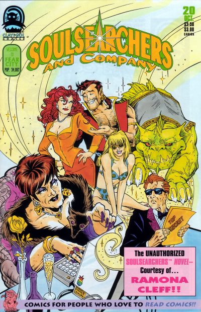 Cover for Soulsearchers and Company (Claypool Comics, 1993 series) #20