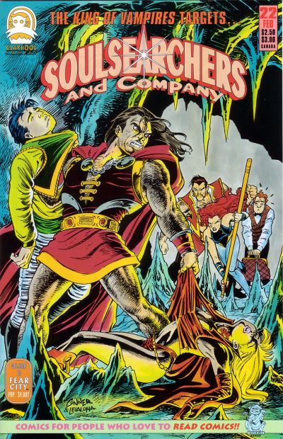 Cover for Soulsearchers and Company (Claypool Comics, 1993 series) #22