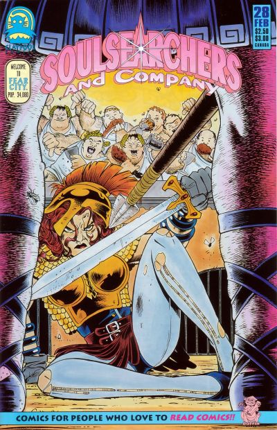 Cover for Soulsearchers and Company (Claypool Comics, 1993 series) #28