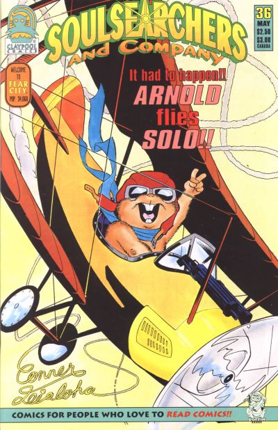Cover for Soulsearchers and Company (Claypool Comics, 1993 series) #36