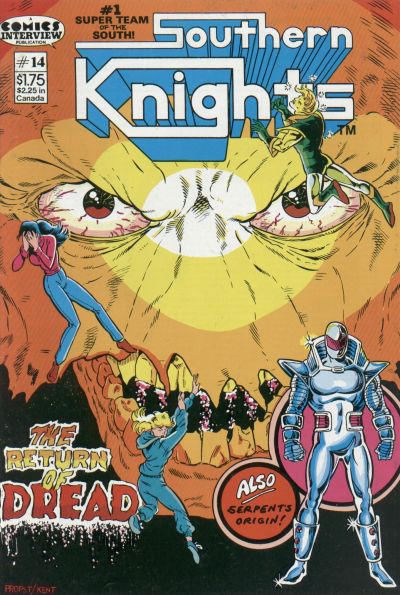Cover for The Southern Knights (Fictioneer Books, 1985 series) #14
