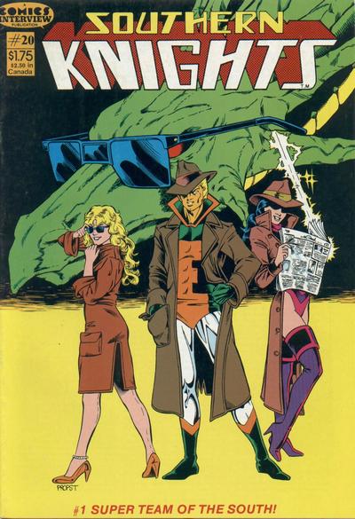 Cover for The Southern Knights (Fictioneer Books, 1985 series) #20