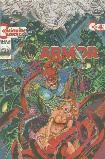 Cover for Armor (Continuity, 1993 series) #4