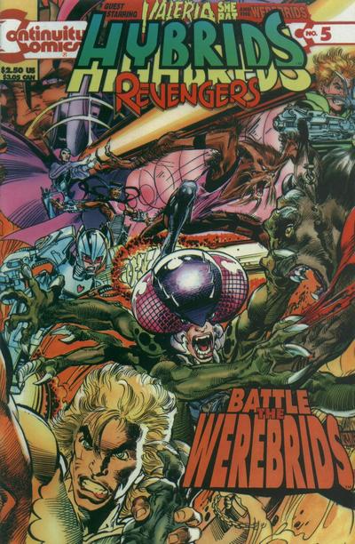 Cover for Hybrids: The Origin (Continuity, 1993 series) #5