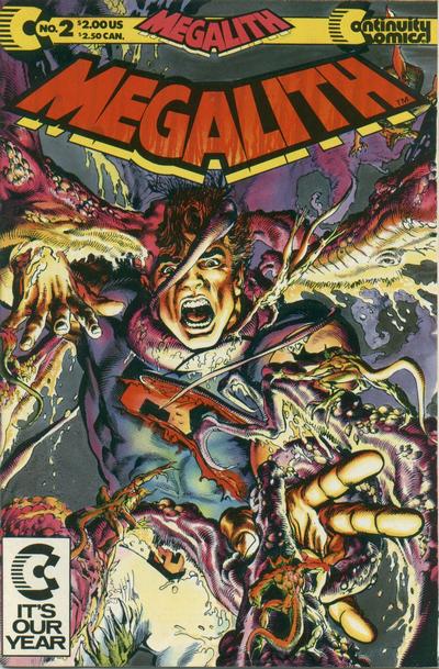 Cover for Megalith (Continuity, 1989 series) #2 [Direct]