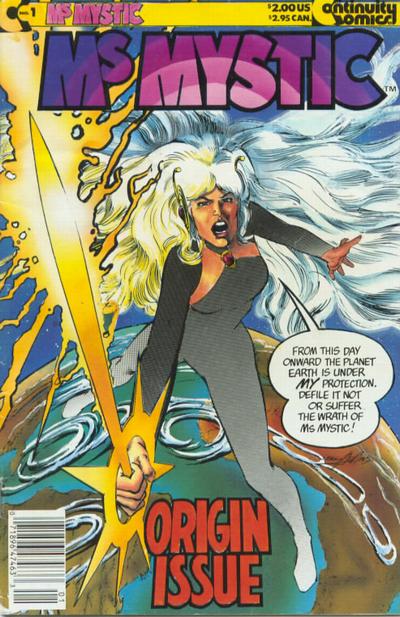 Cover for Ms. Mystic (Continuity, 1987 series) #1