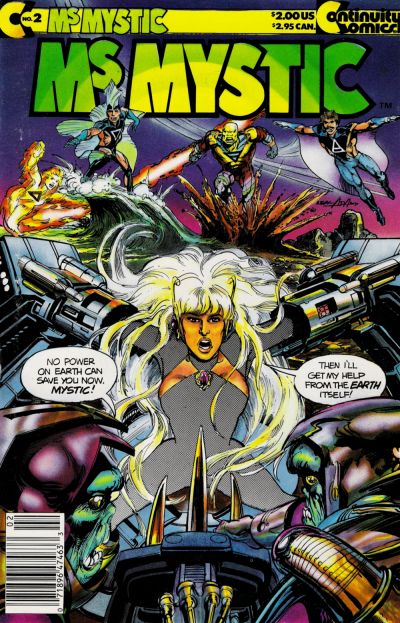 Cover for Ms. Mystic (Continuity, 1987 series) #2