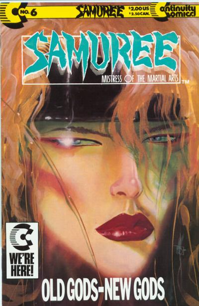 Cover for Samuree (Continuity, 1987 series) #6 [Direct]