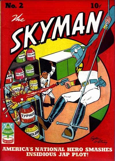 Cover for Skyman (Columbia, 1941 series) #2