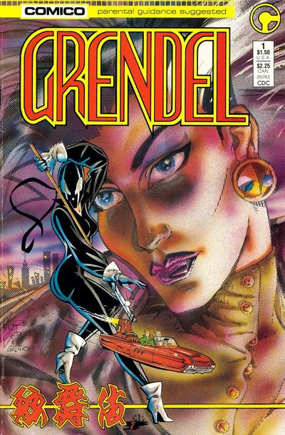 Cover for Grendel (Comico, 1986 series) #1 [Direct]