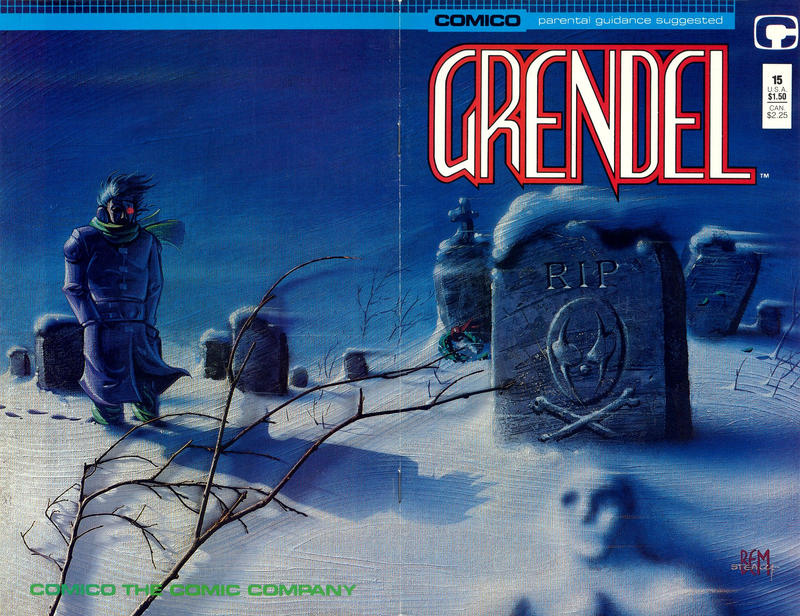 Cover for Grendel (Comico, 1986 series) #15