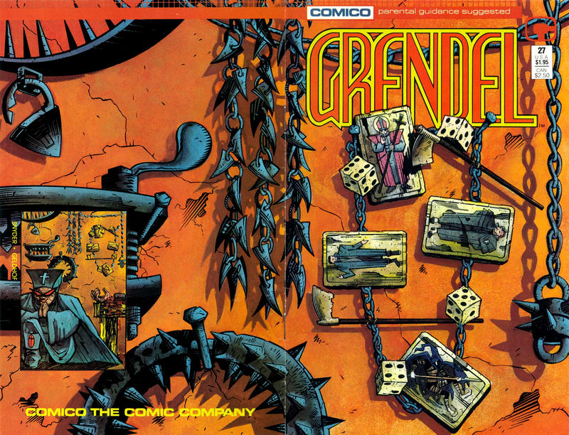 Cover for Grendel (Comico, 1986 series) #27