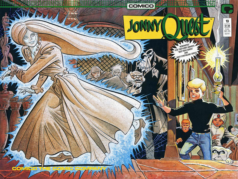 Cover for Jonny Quest (Comico, 1986 series) #13 [Direct]