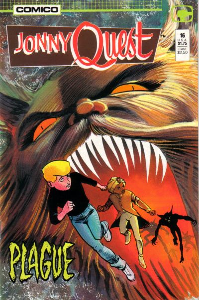 Cover for Jonny Quest (Comico, 1986 series) #16