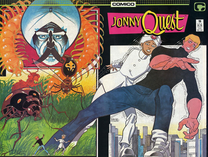 Cover for Jonny Quest (Comico, 1986 series) #19