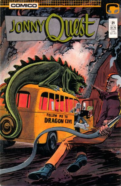 Cover for Jonny Quest (Comico, 1986 series) #21