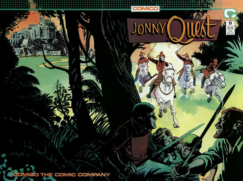 Cover for Jonny Quest (Comico, 1986 series) #23