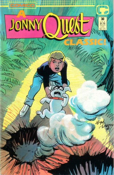 Cover for Jonny Quest (Comico, 1986 series) #30