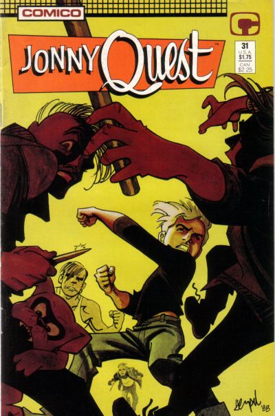 Cover for Jonny Quest (Comico, 1986 series) #31