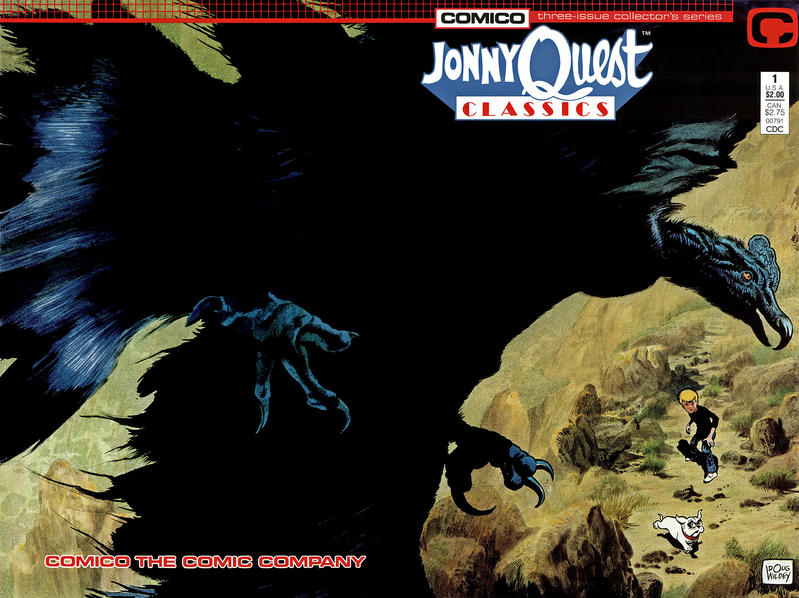 Cover for Jonny Quest Classics (Comico, 1987 series) #1 [Direct]