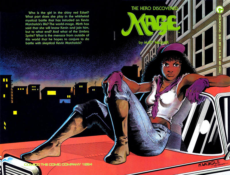 Cover for Mage (Comico, 1984 series) #3