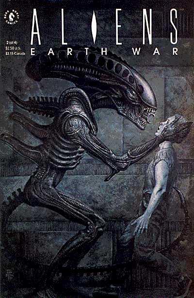 Cover for Aliens: Earth War (Dark Horse, 1990 series) #2