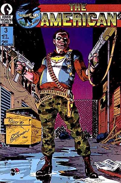 Cover for The American (Dark Horse, 1987 series) #3