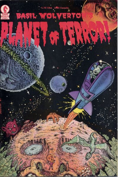 Cover for Basil Wolverton's Planet of Terror (Dark Horse, 1987 series) #1