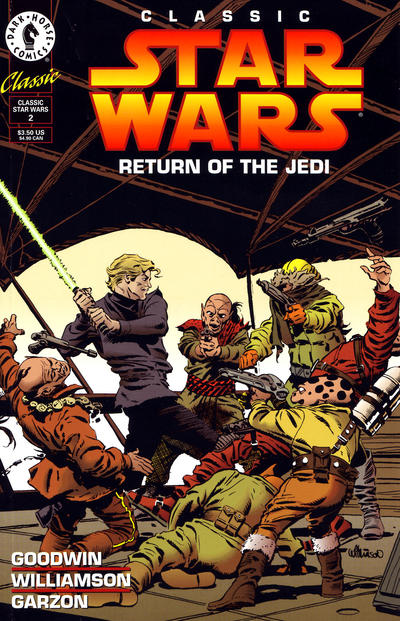 Cover for Classic Star Wars: Return of the Jedi (Dark Horse, 1994 series) #2
