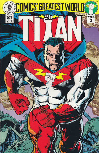 Cover for Comics' Greatest World: Titan (Dark Horse, 1993 series) #[Week 3]